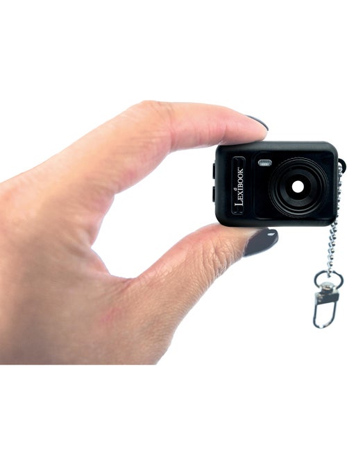 Sleutelhanger miniatuur digitale camera zwart met ingebouwd flashgeheugen - Kiabi Sleutelhanger miniatuur digitale camera zwart met ingebouwd flashgeheugen - Kiabi