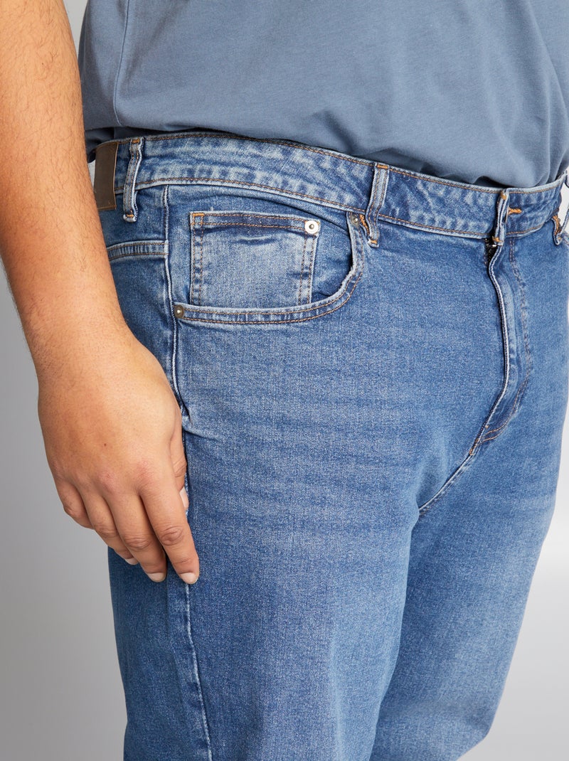 Slim-fit 5-pocket-jeans - L30 BLAUW - Kiabi