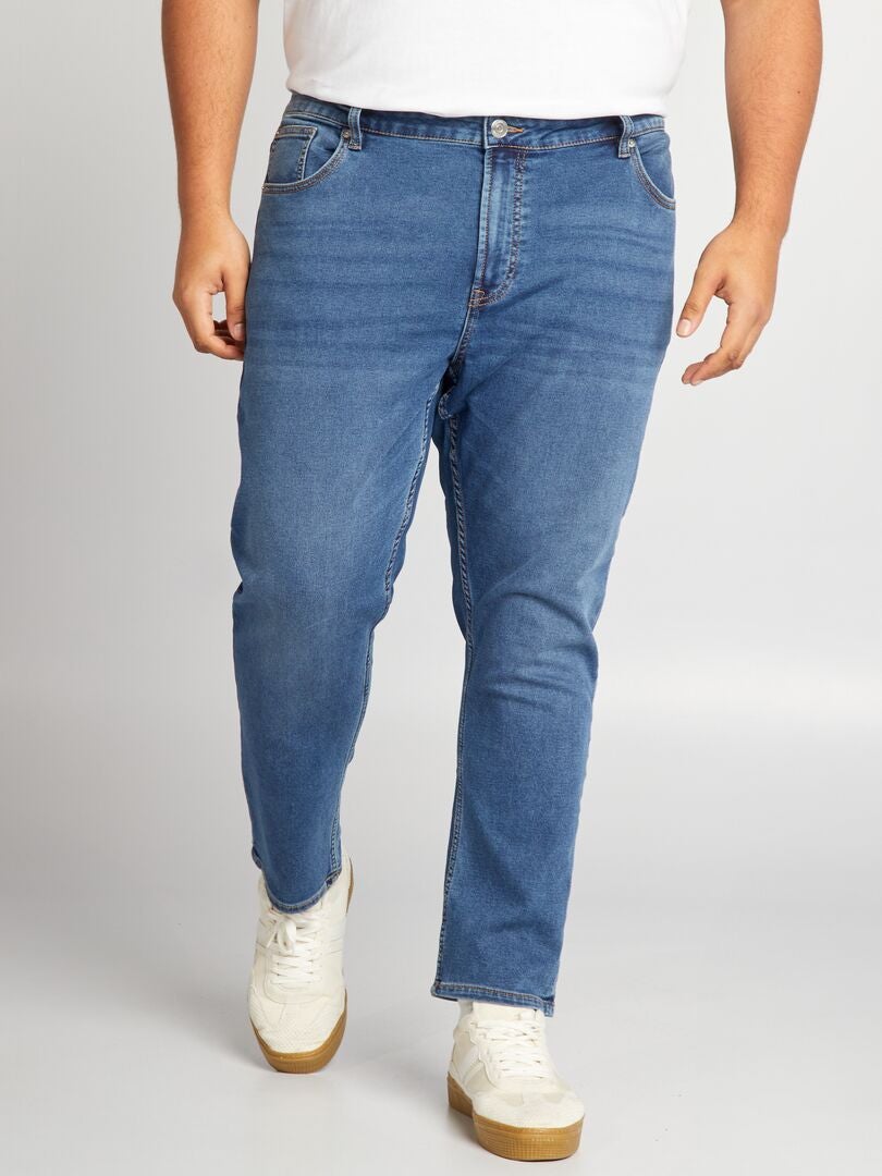 Slim-fit 5-pocket-jeans - L30 BLAUW - Kiabi