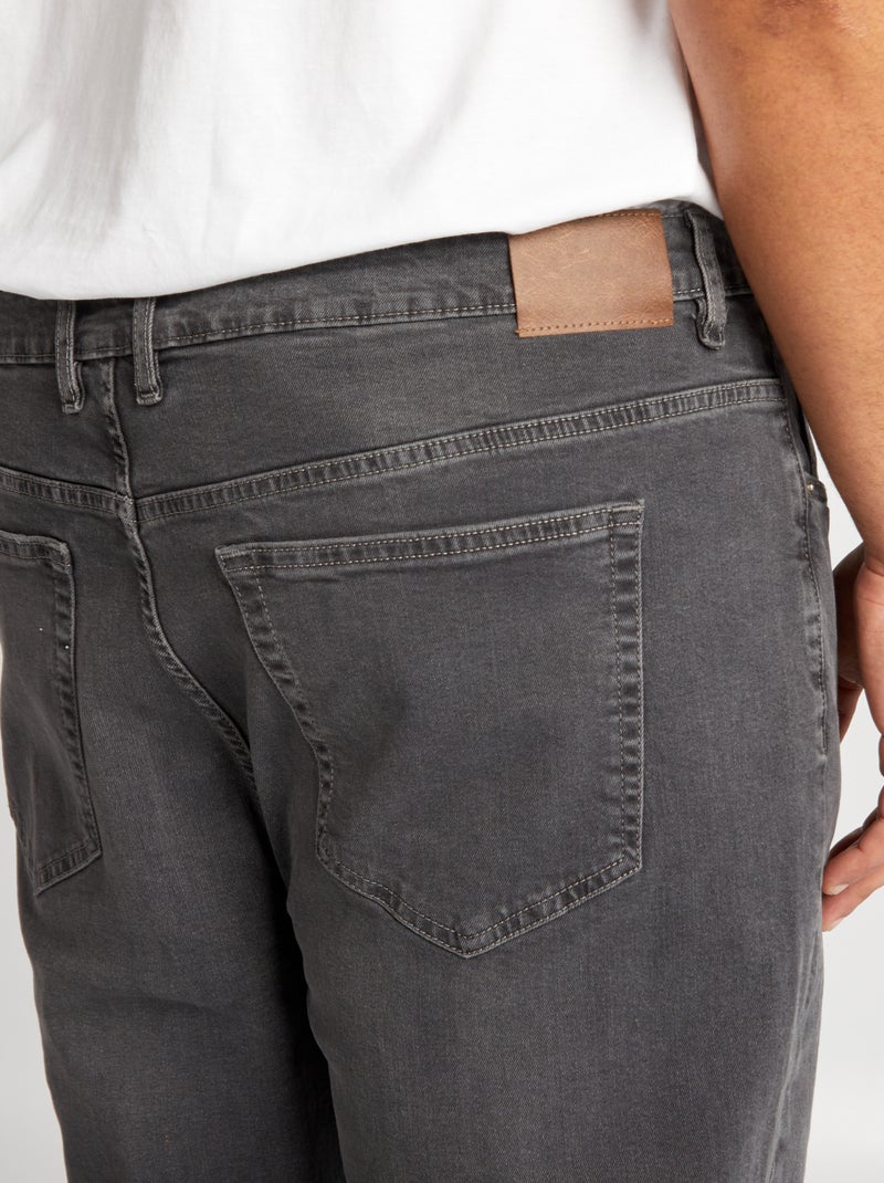 Slim-fit 5-pocket-jeans - L30 GRIJS - Kiabi