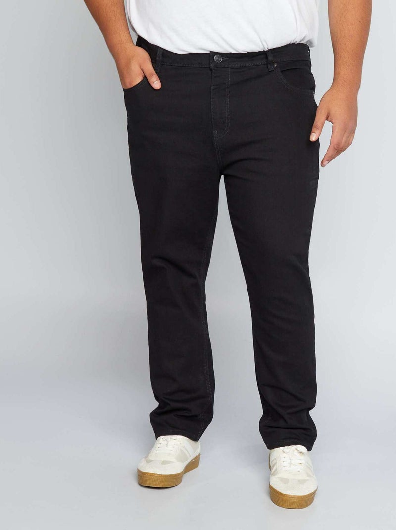 Slim-fit 5-pocket-jeans - L30 ZWART - Kiabi