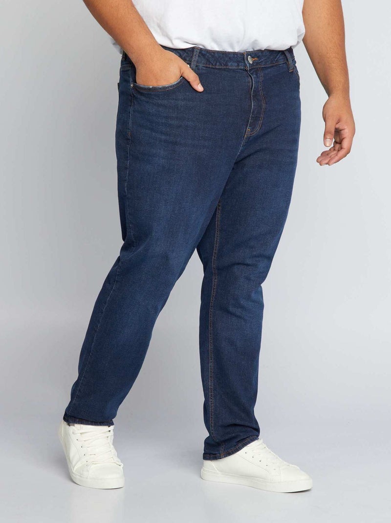 Slim-fit 5-pocket-jeans - L32 BLAUW - Kiabi