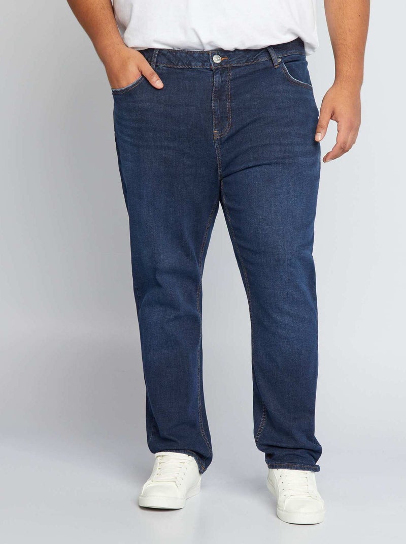 Slim-fit 5-pocket-jeans - L32 BLAUW - Kiabi