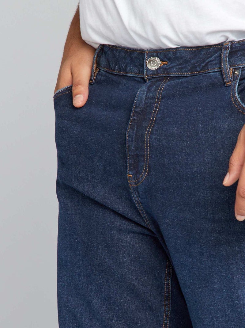 Slim-fit 5-pocket-jeans - L32 BLAUW - Kiabi