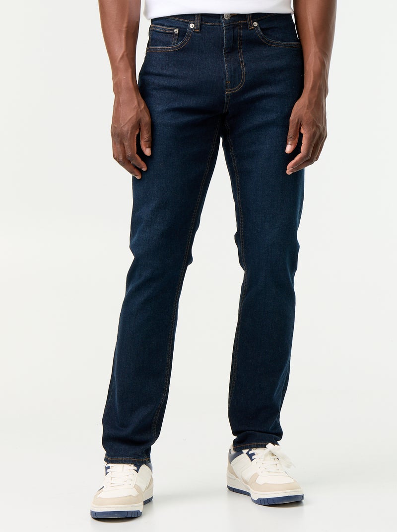 Slim-fit 5-pocket-jeans - L34 Blauw - Kiabi