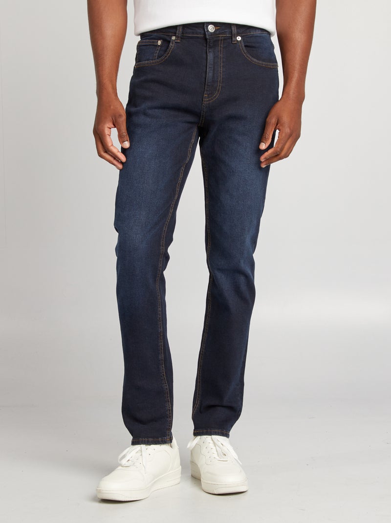Slim-fit 5-pocket-jeans - L34 BLAUW - Kiabi