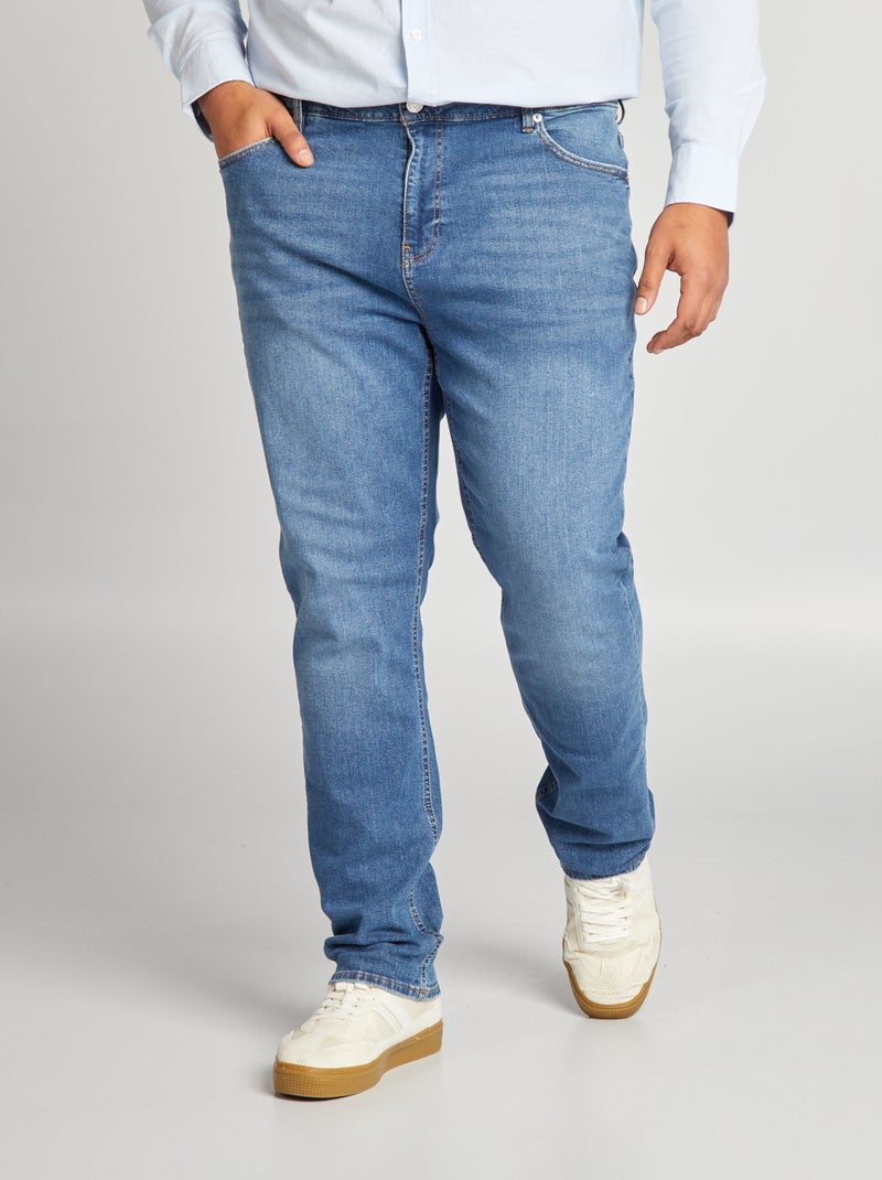 Slim-fit 5-pocket-jeans - L34 BLAUW - Kiabi