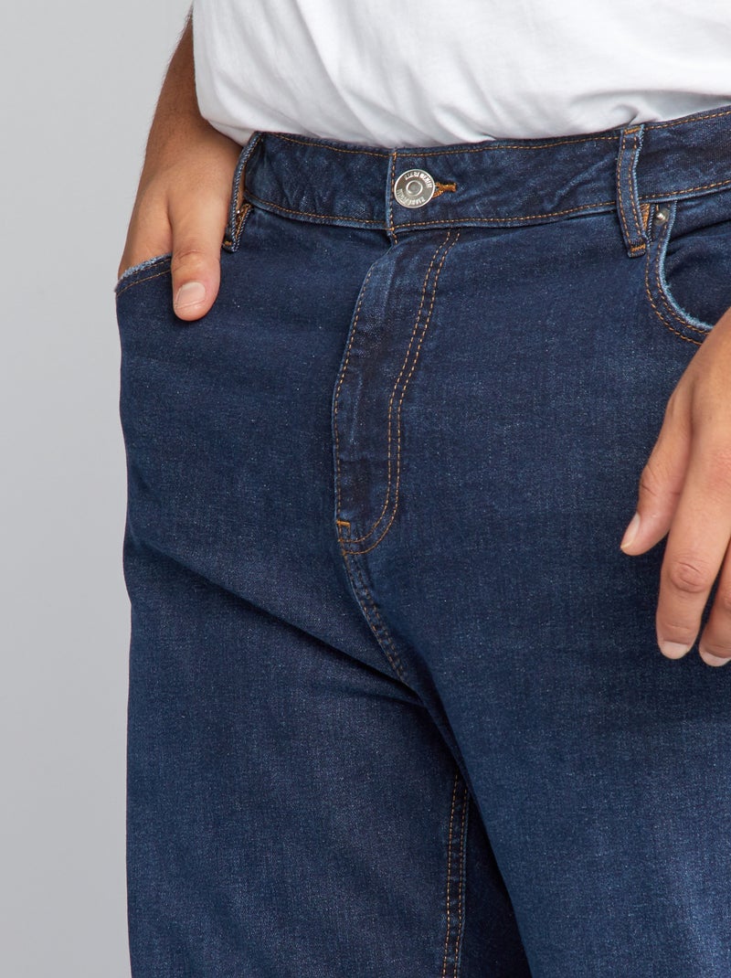 Slim-fit 5-pocket-jeans - L34 BLAUW - Kiabi