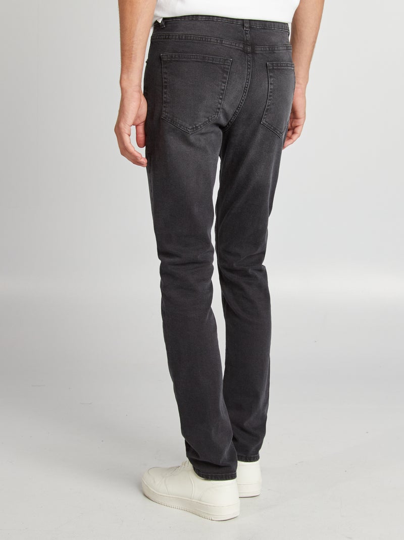 Slim-fit 5-pocket-jeans - L34 GRIJS - Kiabi