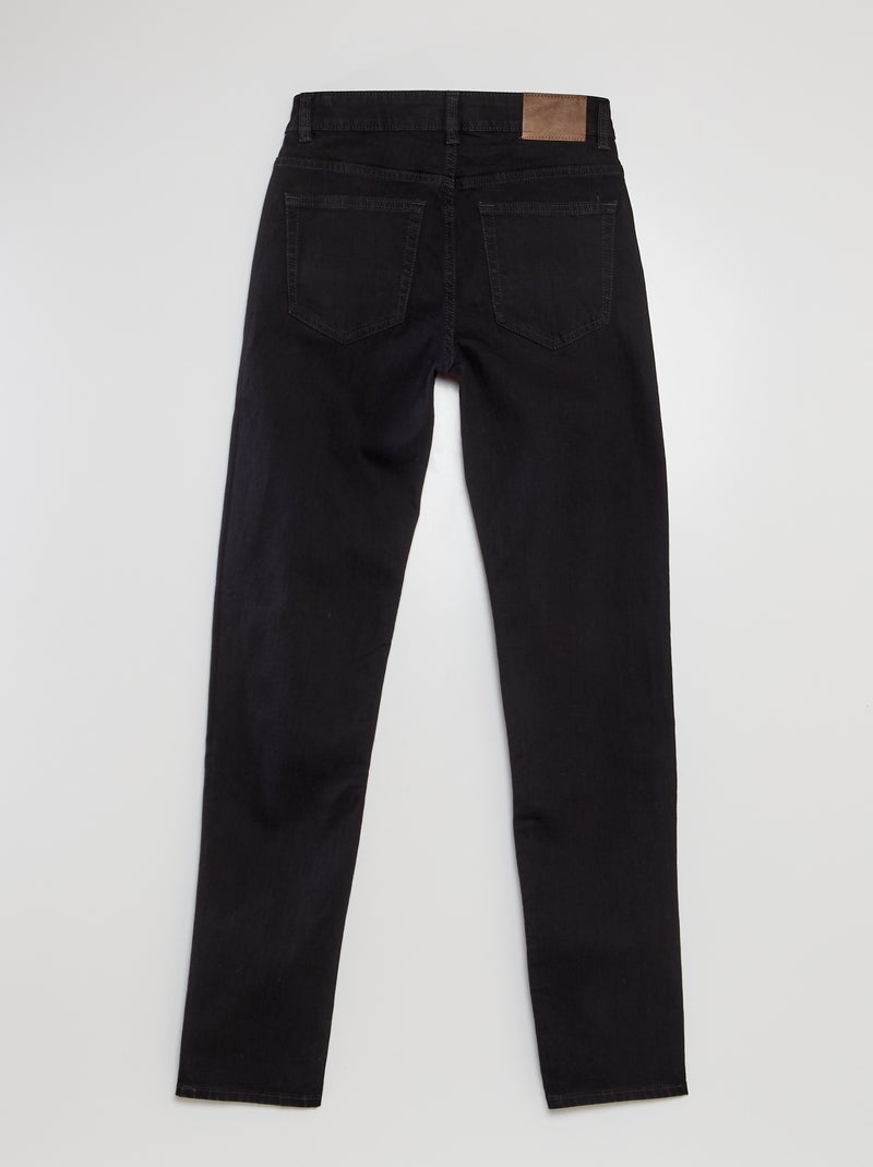 Slim-fit 5-pocket-jeans - L34 ZWART - Kiabi