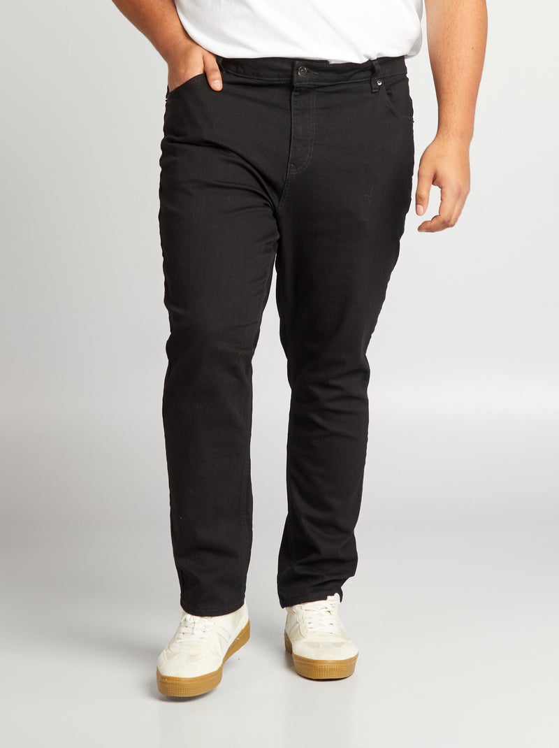 Slim-fit 5-pocket-jeans - L34 ZWART - Kiabi