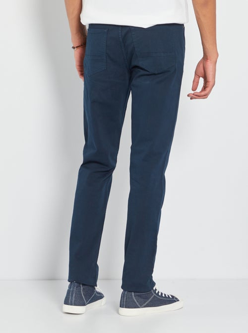 Slim-fit broek L36, voor personen die langer zijn dan 1m90 - Kiabi