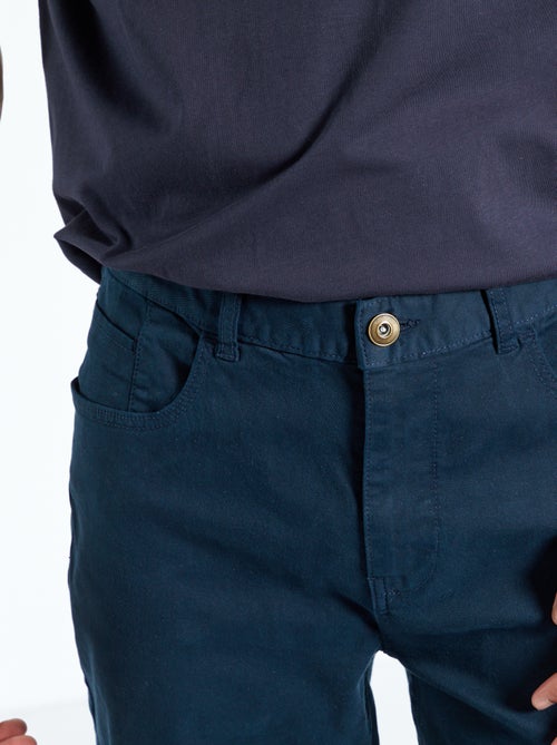 Slim-fit broek L36, voor personen die langer zijn dan 1m90 - Kiabi