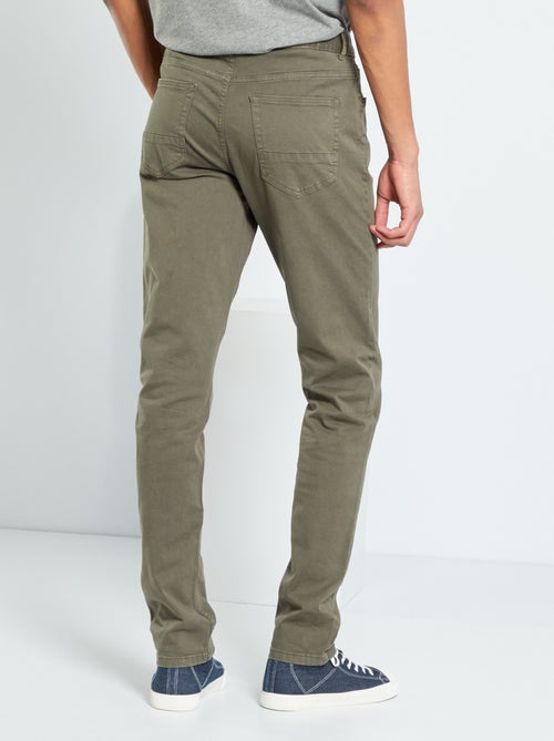 Slim-fit broek L36, voor personen die langer zijn dan 1m90 - Kiabi