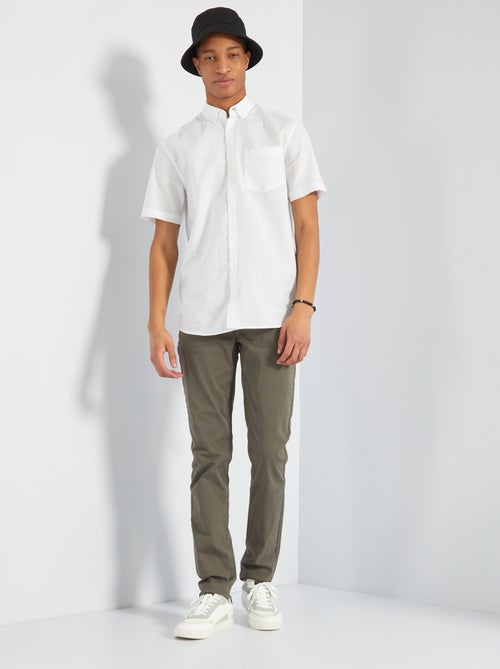 Slim-fit broek L38 +1m95 - Kiabi Slim-fit broek L38 +1m95 - Kiabi