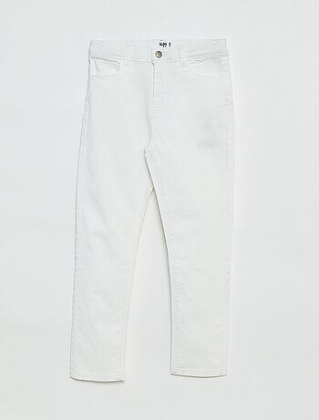 Slim-fit broek met 4 zakken