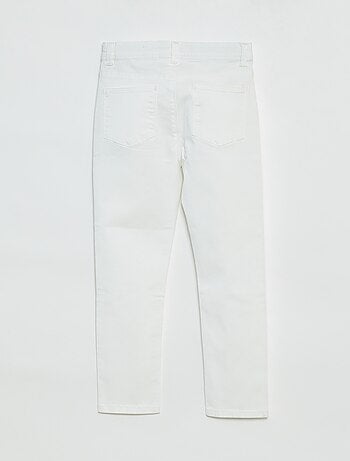 Slim-fit broek met 4 zakken