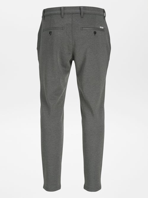 Slim-fit broek van tricot 'JJ Rebel' - Lengte 34 - Kiabi