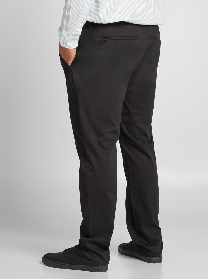 Slim fit chino - L32 zwart - Kiabi