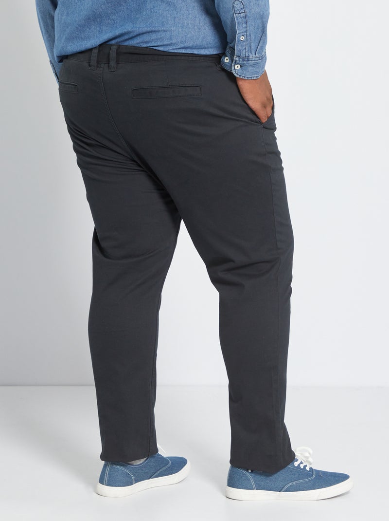 Slim fit chino - L32 zwart - Kiabi