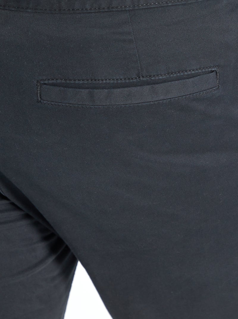 Slim fit chino - L32 zwart - Kiabi