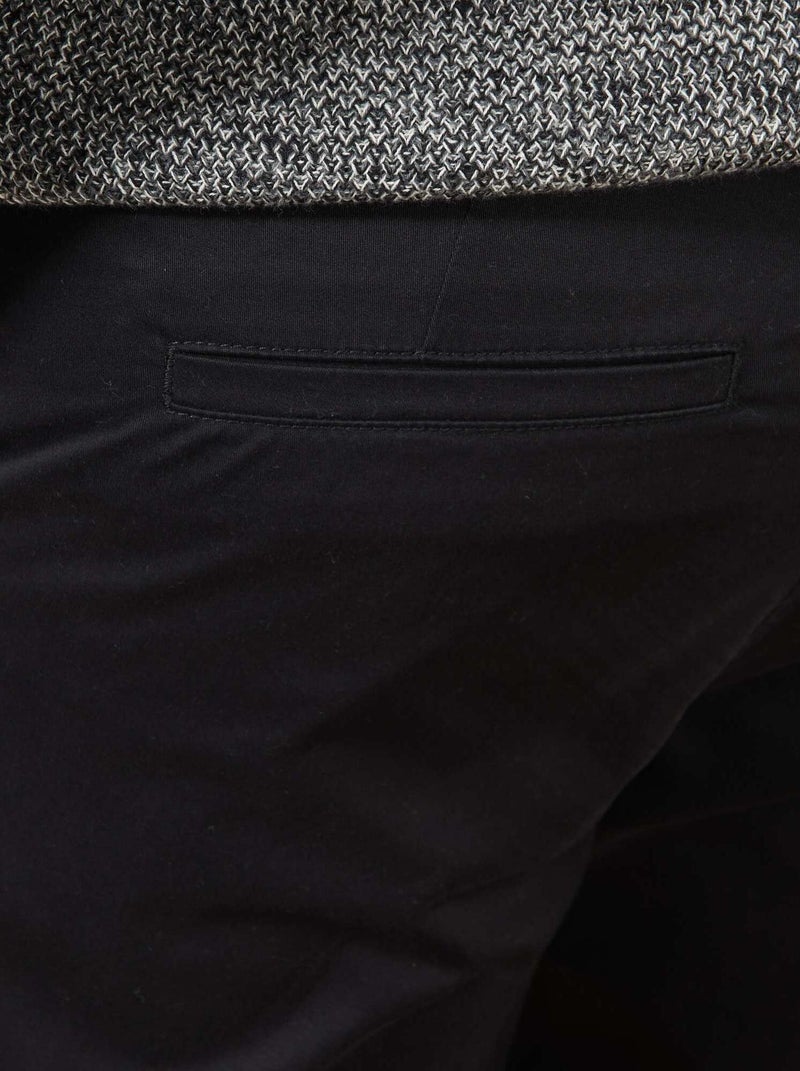 Slim fit chino - L32 zwart - Kiabi