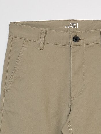Slim-fit chino - L34