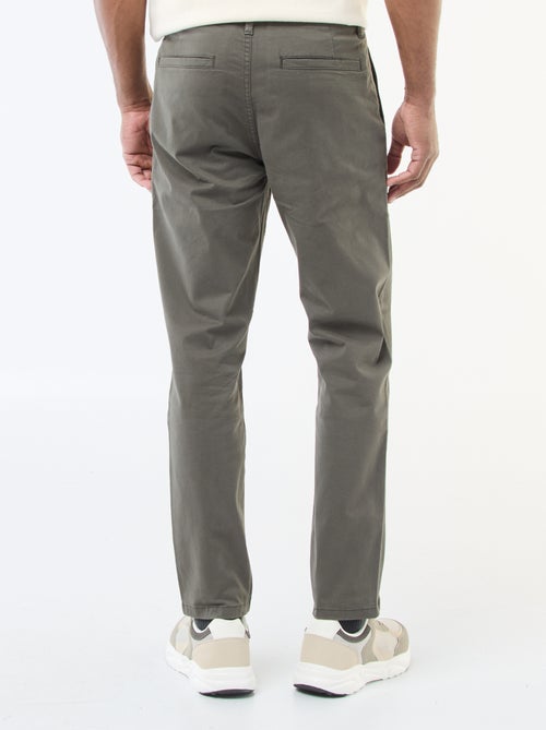 Slim-fit chino - L34 - Kiabi