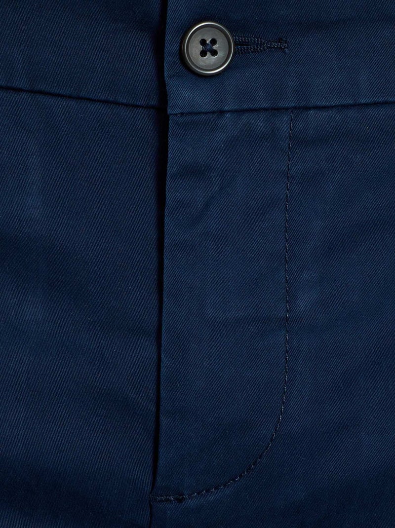 Slim-fit chino blauw - Kiabi