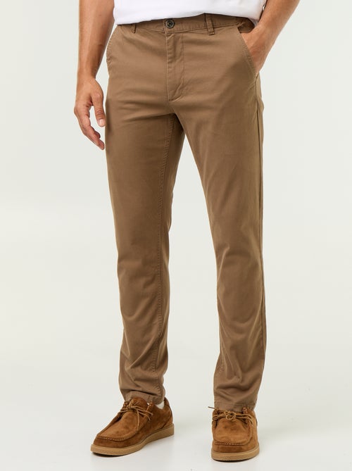 Slim-fit chino - Kiabi Slim-fit chino - Kiabi