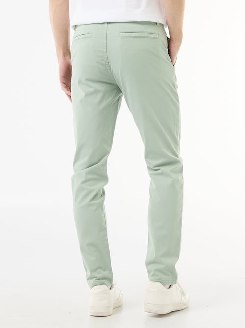 Slim-fit chino - Kiabi Slim-fit chino - Kiabi