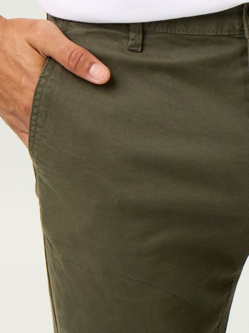 Slim-fit chino - Kiabi Slim-fit chino - Kiabi