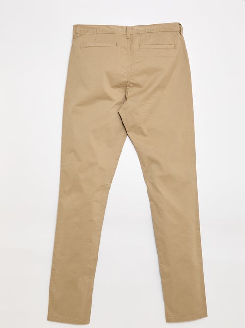 Slim-fit chino L38 +1m95 - Kiabi