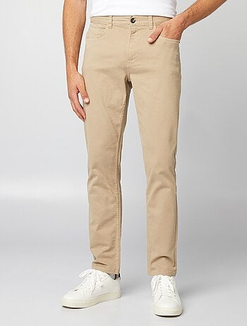 Slim-fit chino met 5 zakken - L32