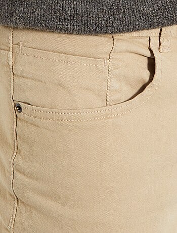 Slim-fit chino met 5 zakken - L32
