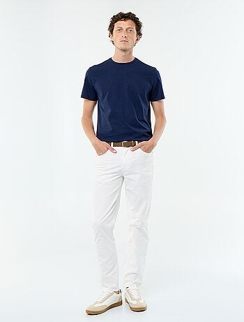 Slim-fit chino met 5 zakken - L32