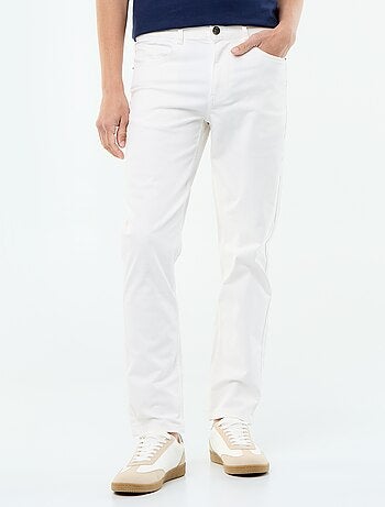 Slim-fit chino met 5 zakken - L32