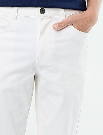 Slim-fit chino met 5 zakken - L32