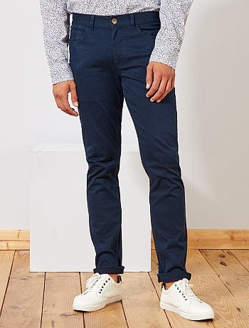 Slim-fit chino met 5 zakken - L32