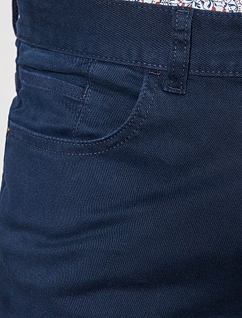 Slim-fit chino met 5 zakken - L32