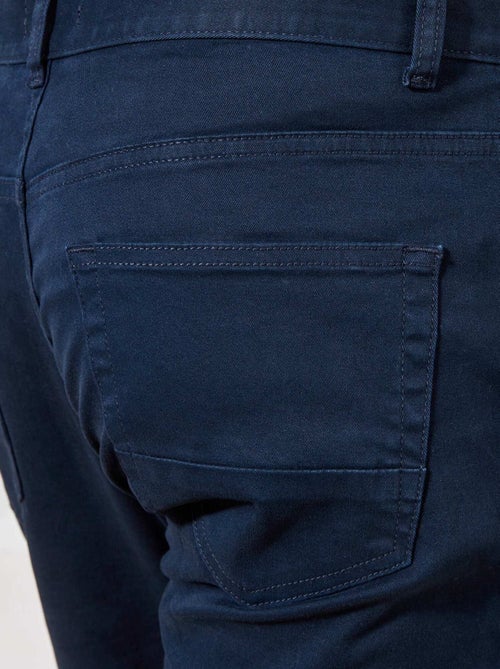 Slim-fit chino met 5 zakken - L32 - Kiabi