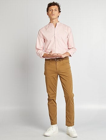 Slim-fit chino met 5 zakken - L32