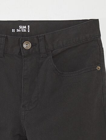Slim-fit chino met 5 zakken - L32