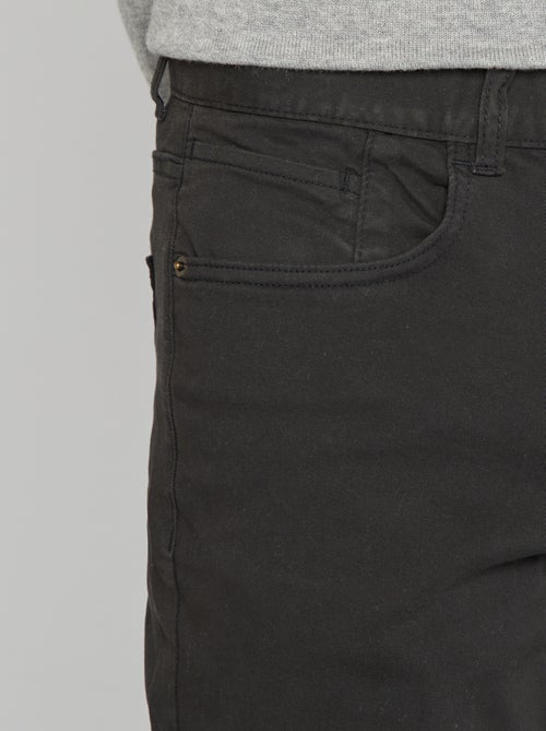 Slim-fit chino met 5 zakken - L32 - Kiabi