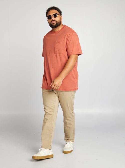 Slim-fit chinobroek L30 - Kiabi