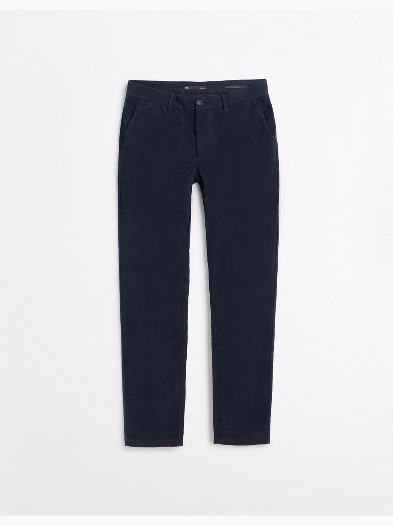 Slim-fit chinobroek, mo fashion Blauw - Kiabi