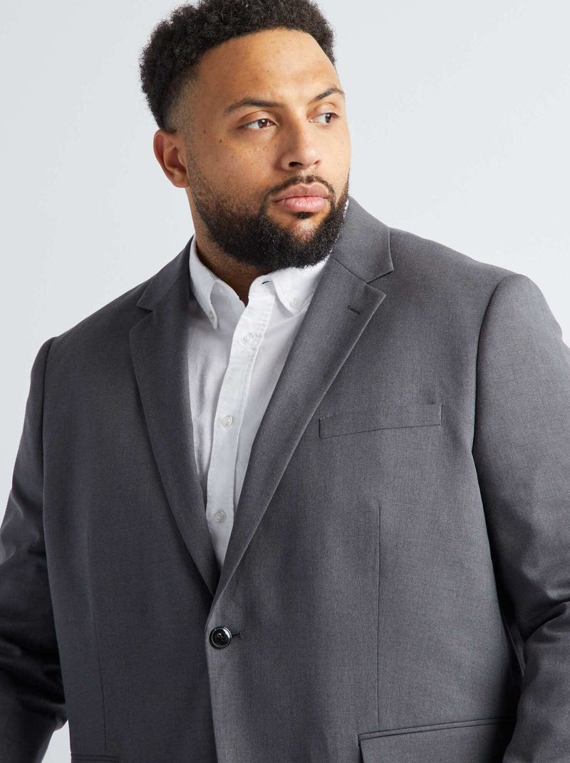 Slim-fit colbert GRIJS - Kiabi