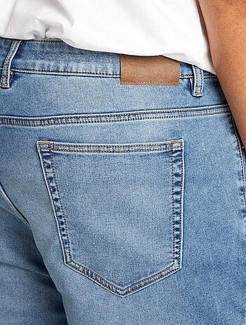 Slim-fit denim broek