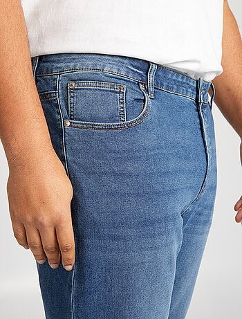 Slim-fit denim broek