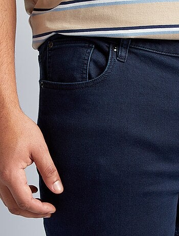 Slim-fit denim broek
